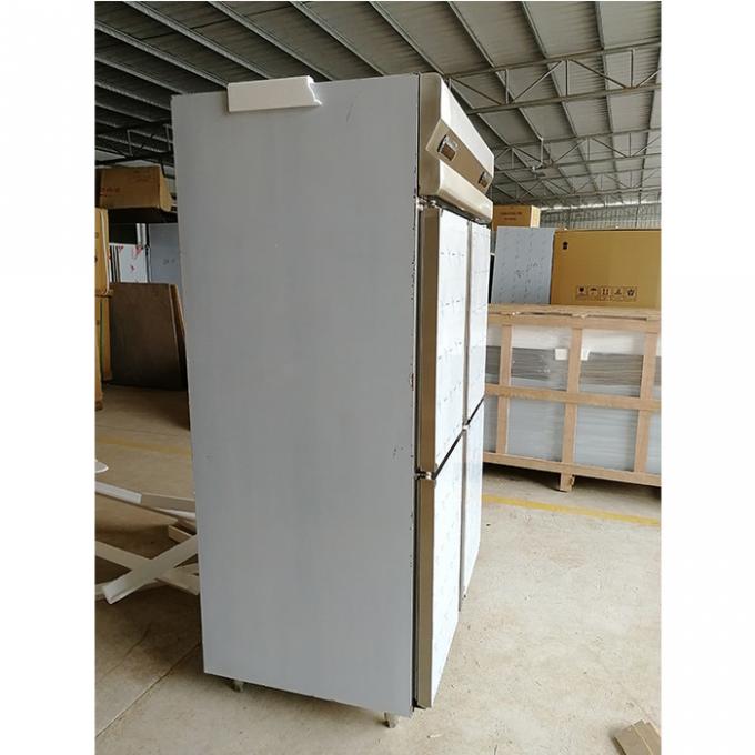 4 pintu 300W Freezer Kulkas Stainless Steel Komersial 1