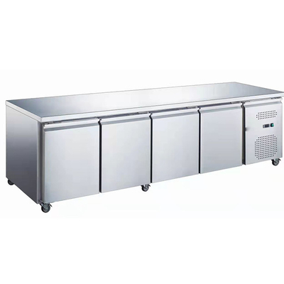 Kipas Pendingin Stainless Steel Under Counter Kulkas Dengan CE 1.2m 1.5m 1.8m