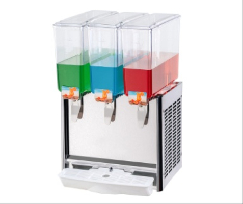 Mesin Dispenser Jus Pendingin Stainless Steel Untuk Minuman Dingin 280W