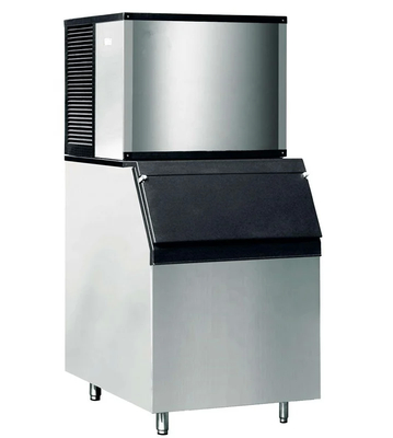 Secop Air Cooling 220V Commercial Ice Cube Maker 342 Ice Cube Tray 454kg/24 jam Produksi