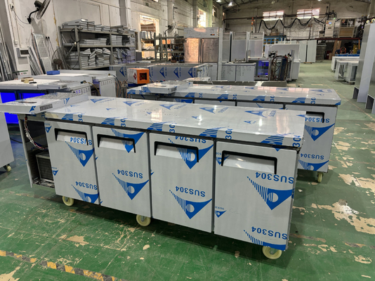 Komersial Counter Chiller Resipi Resipi Ringan Dapur Meja Kerja