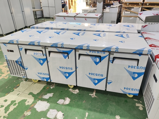 Komersial Counter Chiller Resipi Resipi Ringan Dapur Meja Kerja