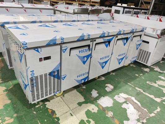 Komersial Counter Chiller Resipi Resipi Ringan Dapur Meja Kerja
