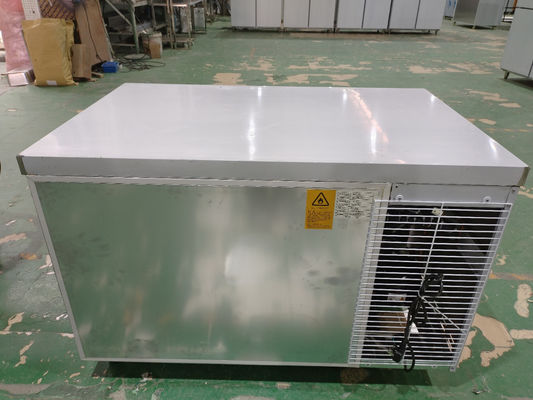 Peralatan pendingin komersial di bawah meja kerja meja kerja stainless steel