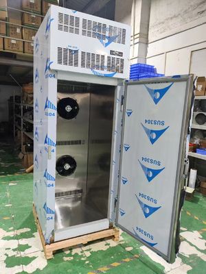 15 Tray Blast Freezer Kulkas komersial dingin -40 derajat Suhu rendah