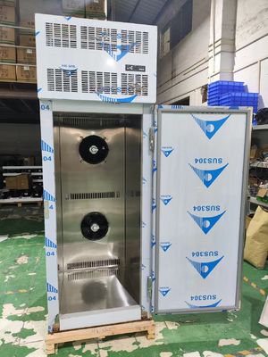 15 Tray Blast Freezer Kulkas komersial dingin -40 derajat Suhu rendah
