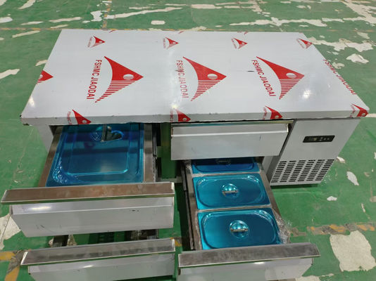 Disesuaikan Laci Counter Top 4 laci Di bawah Counter Chiller