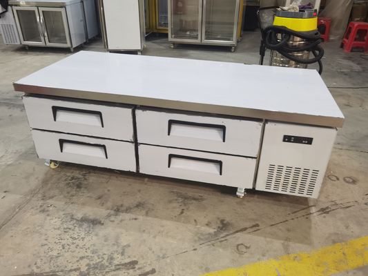 Komersial laci Counter Top 4 laci Di bawah Counter Dapur meja kerja kulkas