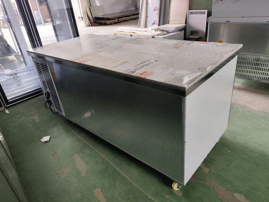 Kulkas Bawah Meja untuk Meja Kerja Komersial Restoran dengan Pintu Kaca