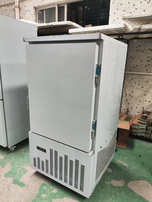 10 Tray Blast Freezer Kulkas dingin komersial -40 derajat Suhu rendah