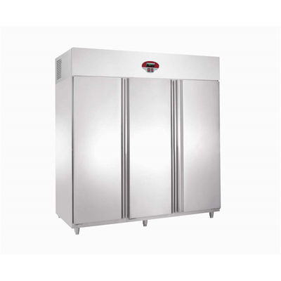 ODM R134A Freezer Kulkas Stainless Steel Komersial