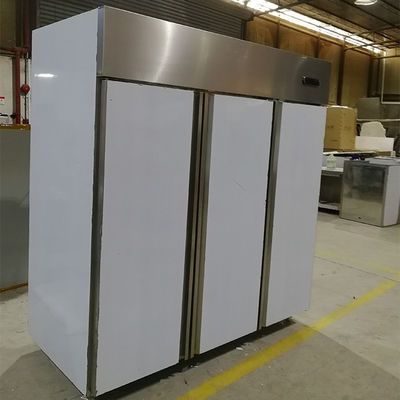 ODM R134A Freezer Kulkas Stainless Steel Komersial