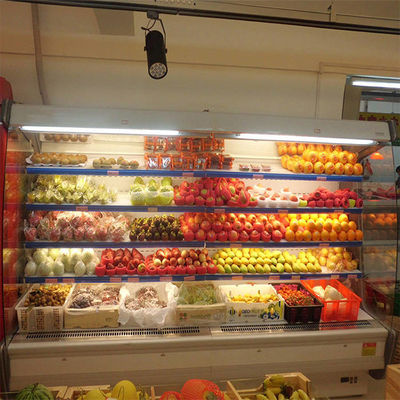 2M 1896W Peralatan Pendingin Supermarket Untuk Buah