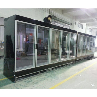 Peralatan Pendingin Supermarket Pintu Kaca 380V