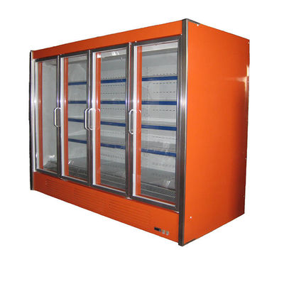 Peralatan Pendingin Supermarket Pintu Kaca 380V