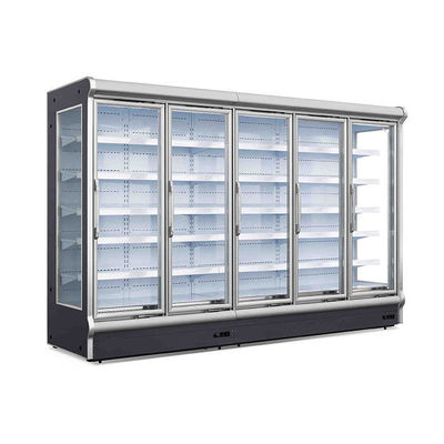 Peralatan Pendingin Supermarket Pintu Kaca 380V