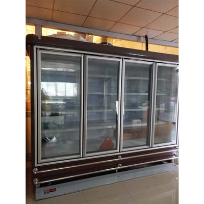 Peralatan Pendingin Supermarket 1250L Vertikal