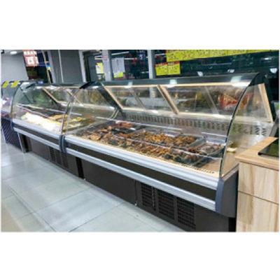 Peralatan Pendingin Supermarket CE R410A 151L