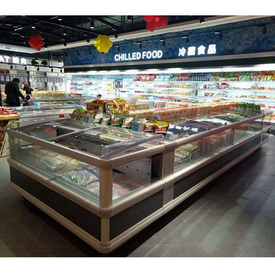 R404A Supermarket Island Freezer