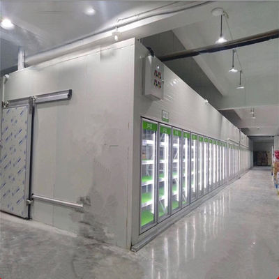 700mm Door R404a Walk In Cooler Freezer untuk Display minuman