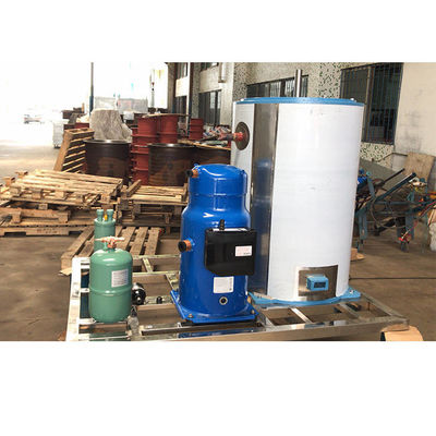 316 stainless steel 22.4KW Pembuat Es Flake Air Laut