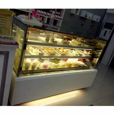 Tampilan Kue 760W 3 Tier Commercial Fridge Freezer