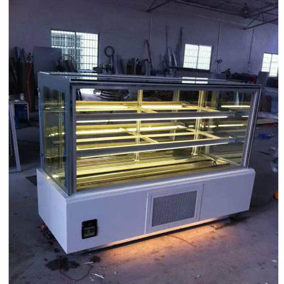 Tampilan Kue 760W 3 Tier Commercial Fridge Freezer