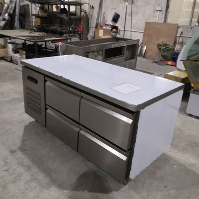 304SS 250W Commercial Fridge Freezer untuk dapur