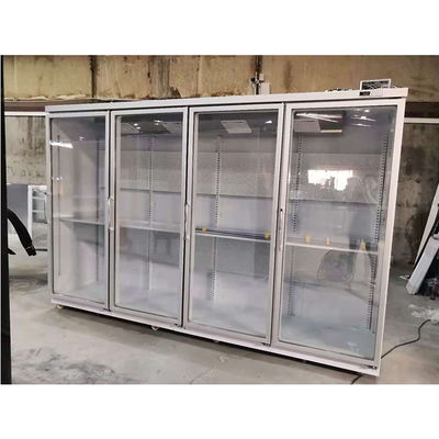 Four Doors 5 Tier Custom Komersial Kulkas Untuk Buah
