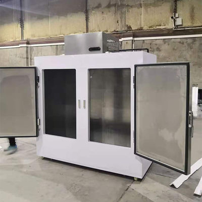 Tempat Penyimpanan Es 2 Pintu Digital 650L -10 ℃ Pendinginan Langsung