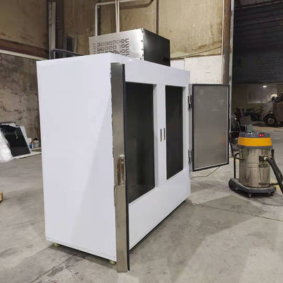 Tempat Penyimpanan Es 2 Pintu Digital 650L -10 ℃ Pendinginan Langsung
