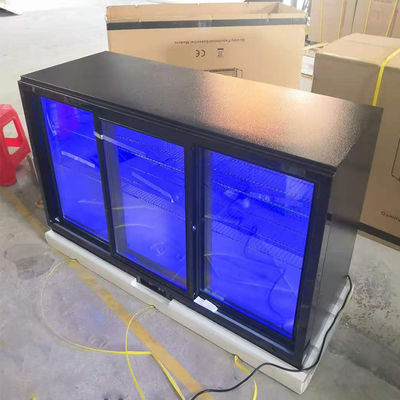Kulkas 3 Pintu 330L Under Counter Bar Dengan Cahaya Biru