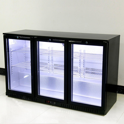 330L R134A Under Counter Bar Cooler 2 Pintu Ayun 220Watt 220-240V