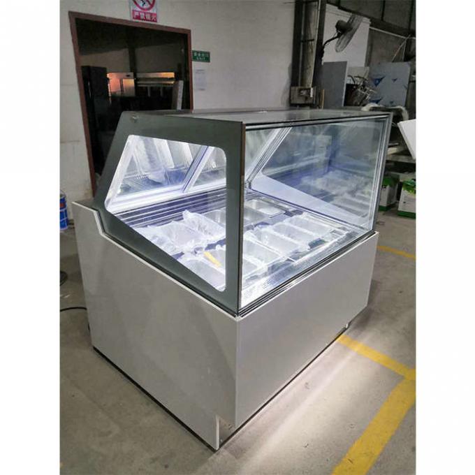 CE 1200mm Commercial Ice Cream Display Freezer 0