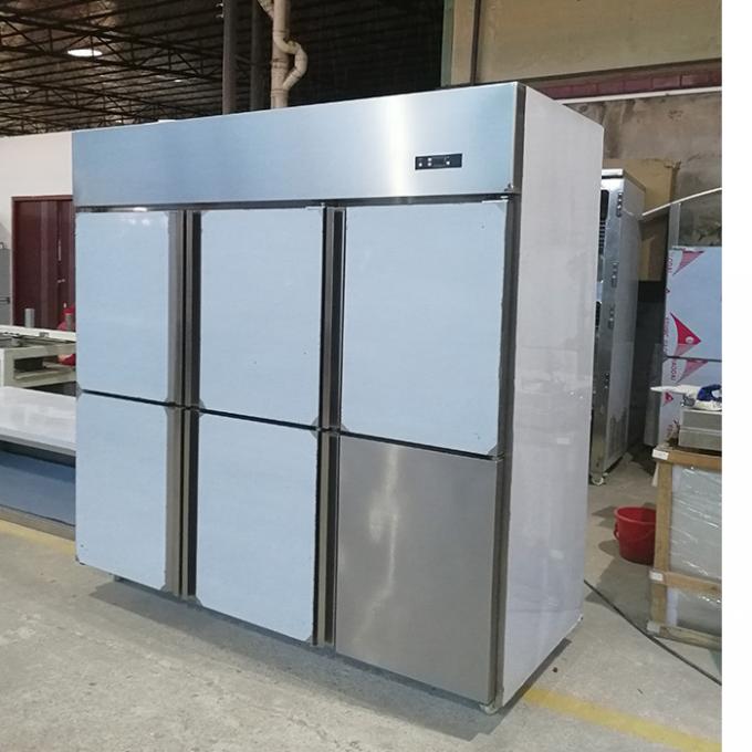 650W Freezer Kulkas Stainless Steel Komersial Untuk Dapur 0